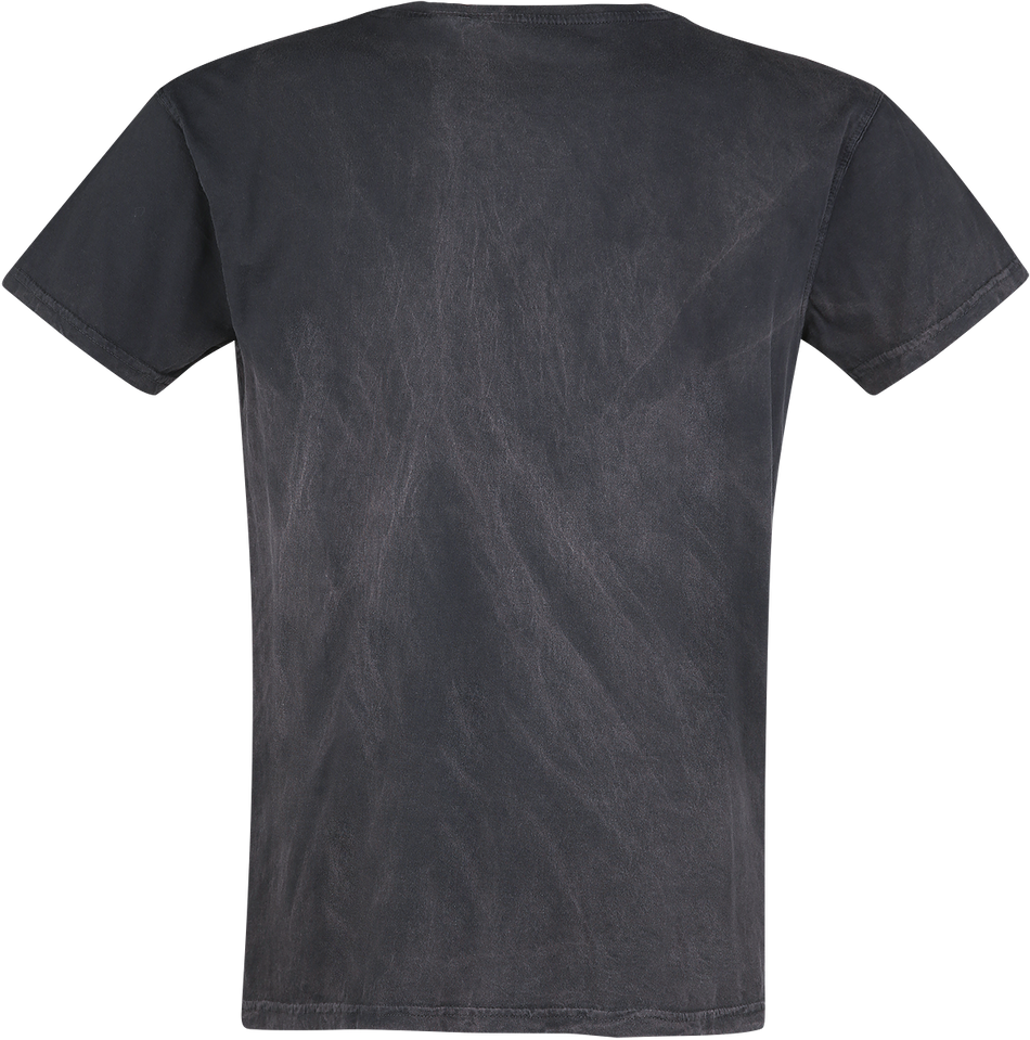 T-Shirt Manches courtes  de Looney Tunes - Tasmanian Devil - Rock To The Bone! - S à 4XL - pour Homme - gris - Looney Tunes - View 2