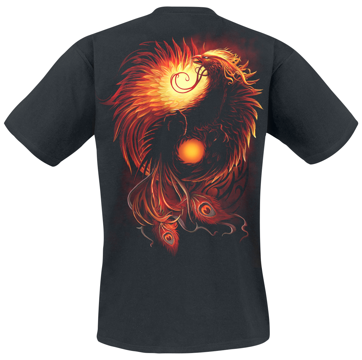 T-Shirt Manches courtes Gothic de Spiral - Phoenix Arisen - S à XXL - pour Homme - noir - Spiral - View 2