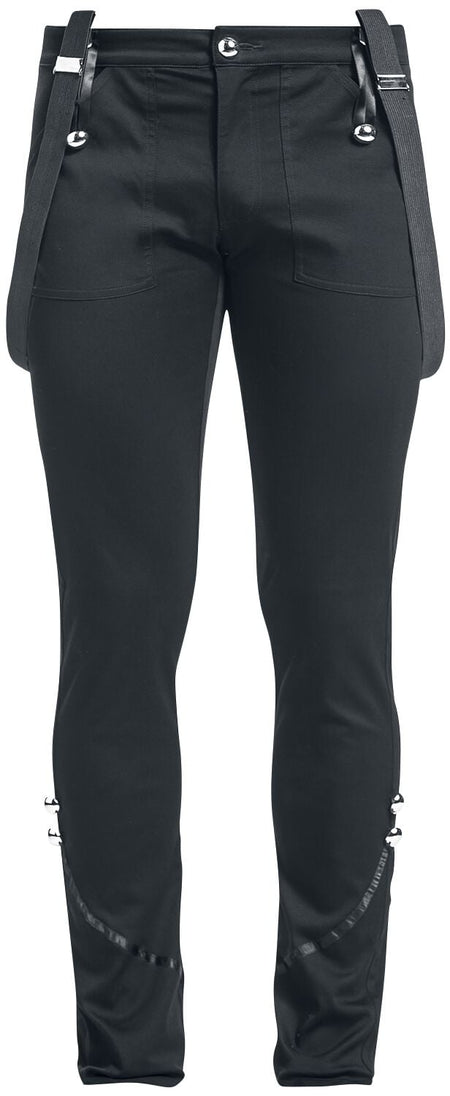 Pantalon en toile Gothic de Banned Alternative - Pantalon De Style Militaire - S à XXL - pour Homme - noir - Banned Alternative