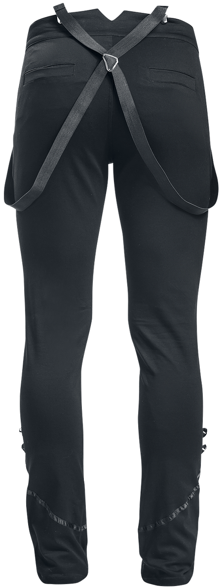 Pantalon en toile Gothic de Banned Alternative - Pantalon De Style Militaire - S à XXL - pour Homme - noir - Banned Alternative - View 2