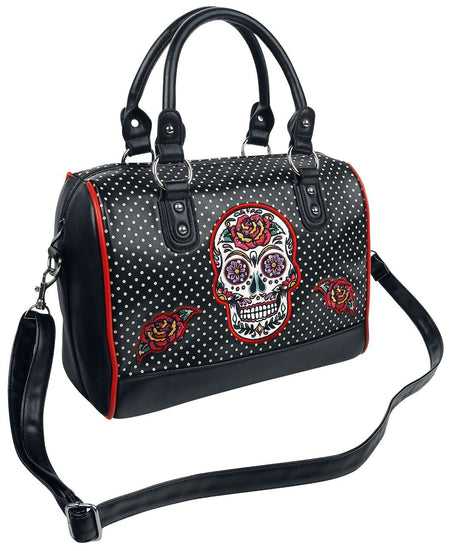 Sac à main Gothic de Banned Alternative - Dia De Muertos - pour Femme - multicolore - Banned Alternative