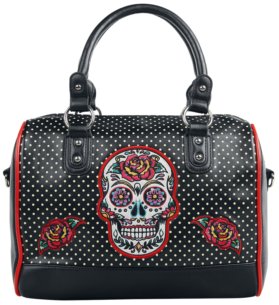 Sac à main Gothic de Banned Alternative - Dia De Muertos - pour Femme - multicolore - Banned Alternative - View 2