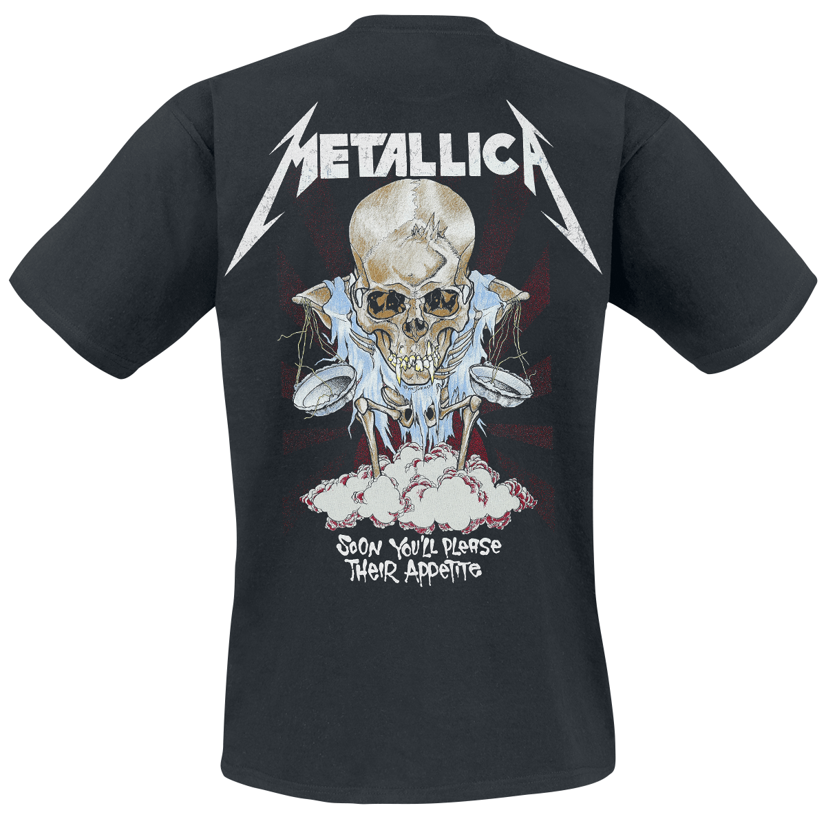 T-Shirt Manches courtes  de Metallica - Tip Scales - M à 3XL - pour Homme - noir - metallica - View 2