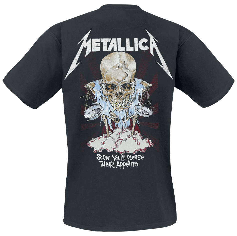 T-Shirt Manches courtes  de Metallica - Tip Scales - M à 3XL - pour Homme - noir - metallica - View 2