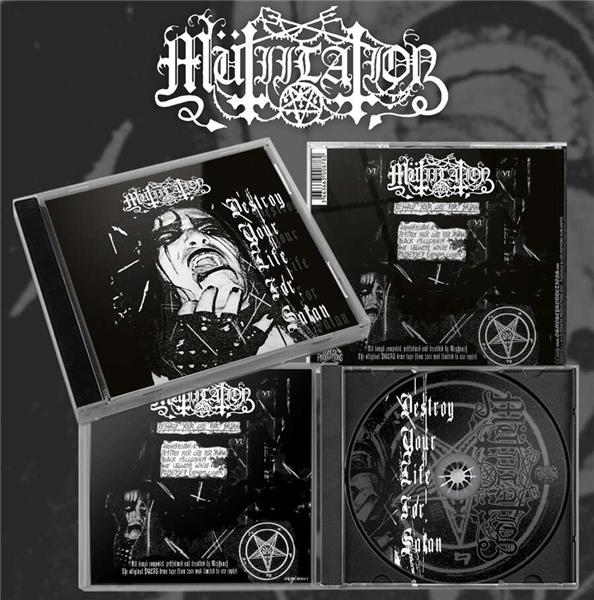 Destroy Your Life For Satan - Front Cover