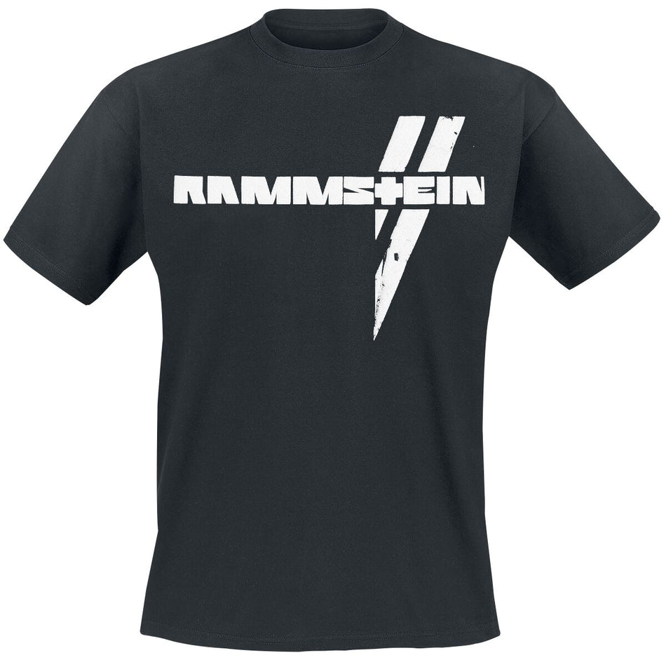 T-Shirt Manches courtes  de Rammstein - Weiße Balken - S à 5XL - pour Homme - noir - Rammstein