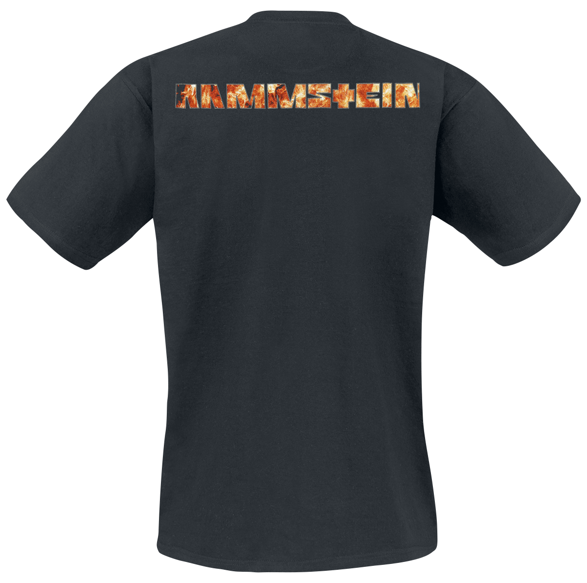 T-Shirt Manches courtes  de Rammstein - Logo Lave - S à 5XL - pour Homme - noir - Rammstein - View 2