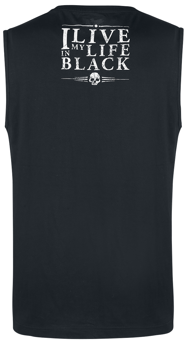Débardeur  de Black Premium by EMP - Tiger In My Tank - S à 5XL - pour Homme - noir - Black Premium by EMP - View 2