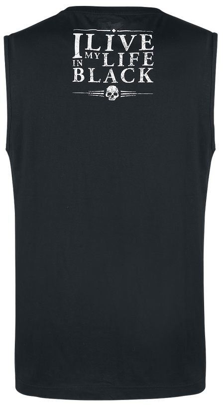 Débardeur  de Black Premium by EMP - Tiger In My Tank - S à 5XL - pour Homme - noir - Black Premium by EMP - View 2