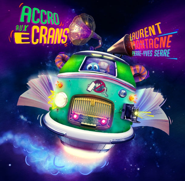 Accro aux écrans - Front Cover