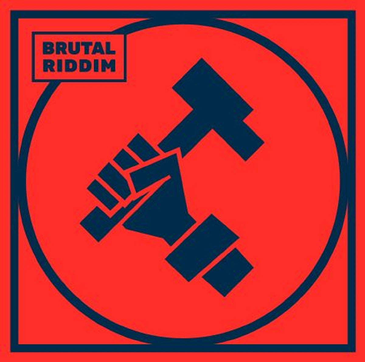 BRUTAL RIDDIM - Front Cover