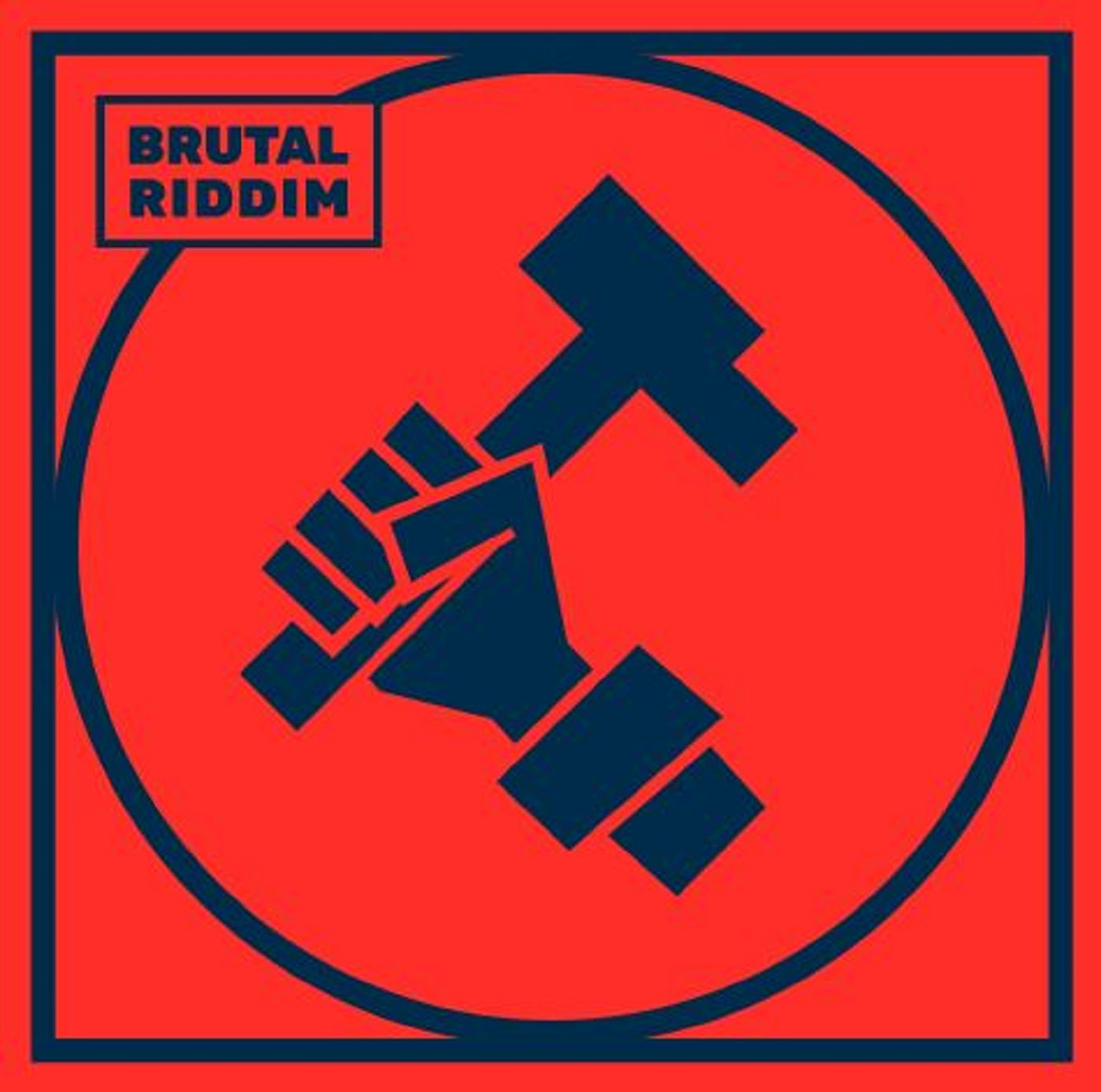 BRUTAL RIDDIM - Front Cover
