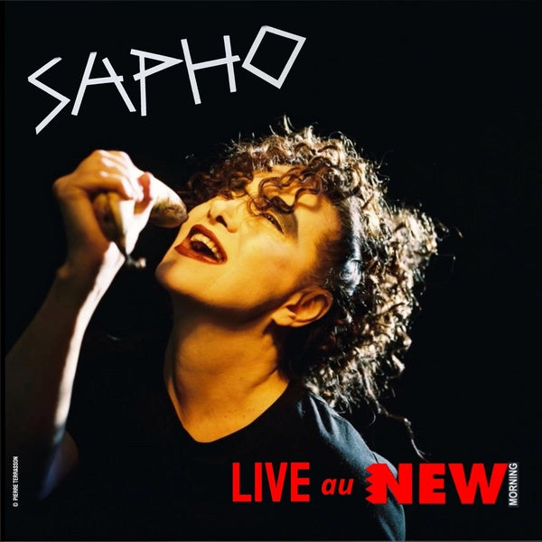 Sapho - Album Live New Morning - Front Cover