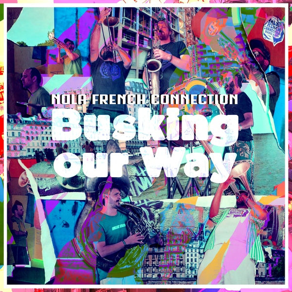 BUSKING OUR WAY - Front Cover