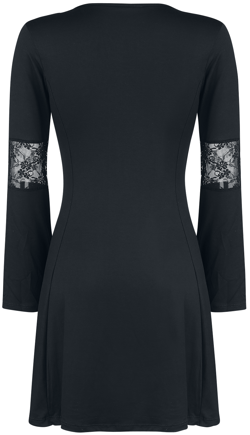 Robe mi-longue  de Alchemy England - Bleeding Rose - L à 3XL - pour Femme - noir - Alchemy England - View 2