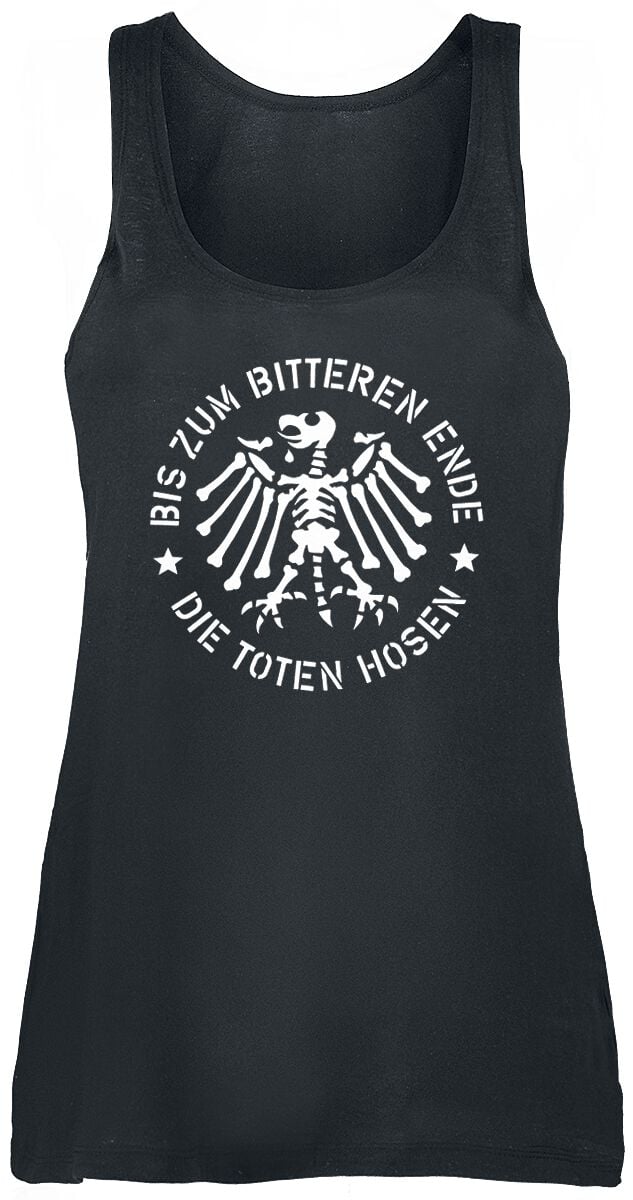 Top  de Die Toten Hosen - Bis zum bitteren Ende - S à XXL - pour Femme - noir - Die Toten Hosen