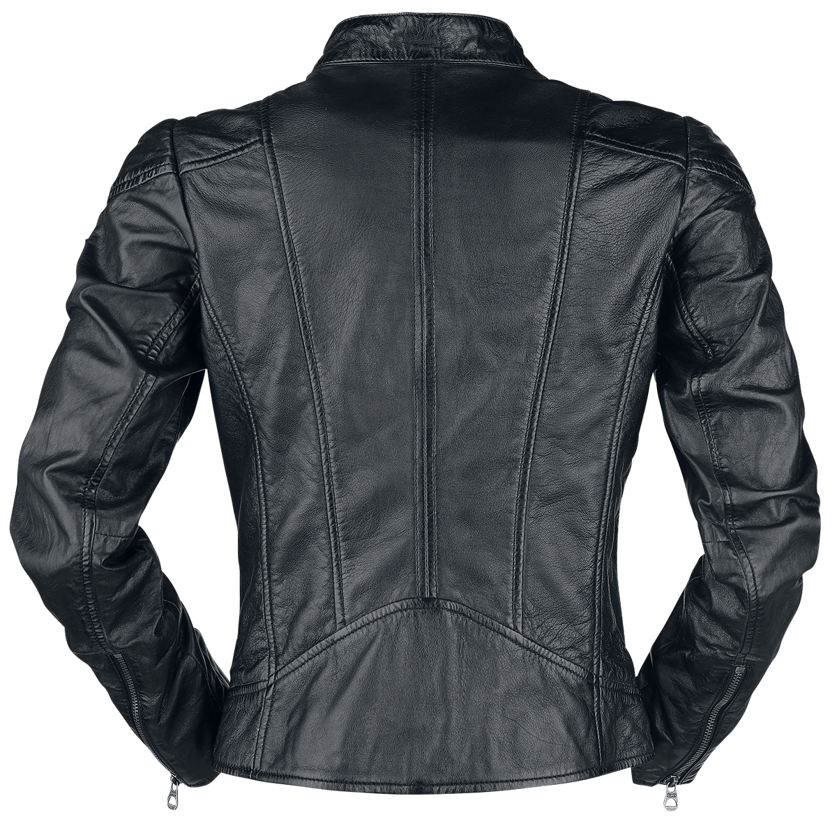Veste en cuir  de Mauritius - Kina S18 LEGV - XS à 5XL - pour Femme - noir - Mauritius - View 2