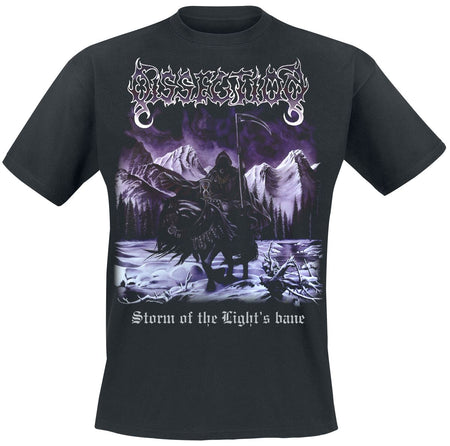 T-Shirt Manches courtes  de Dissection - Storm of the light's bane - S à XXL - pour Homme - noir - Dissection