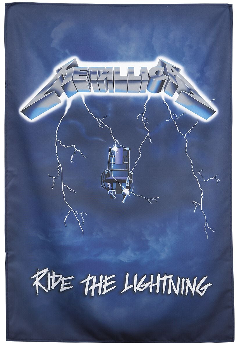 Drapeau  de Metallica - Ride The Lightning - pour Unisexe - multicolore - metallica