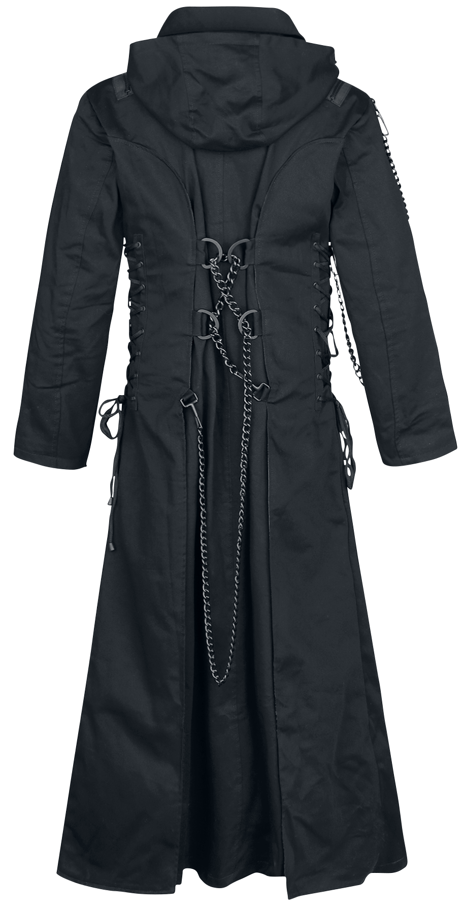 Manteau militaire Gothic de Gothicana by EMP - Aziel - S à 3XL - pour Homme - noir - Gothicana by EMP - View 2