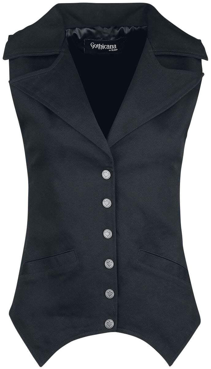 Veste Gothic de Gothicana by EMP - Dark Romance - S à XXL - pour Femme - noir - Gothicana by EMP