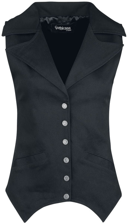 Veste Gothic de Gothicana by EMP - Dark Romance - S à XXL - pour Femme - noir - Gothicana by EMP