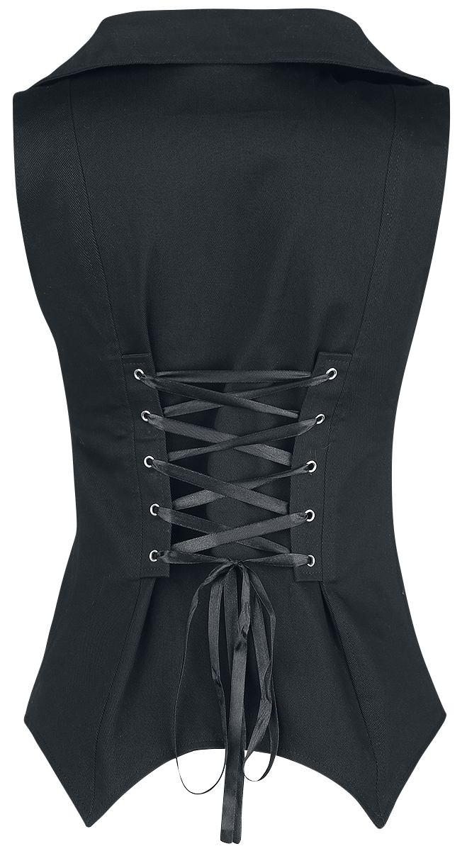 Veste Gothic de Gothicana by EMP - Dark Romance - S à XXL - pour Femme - noir - Gothicana by EMP - View 2