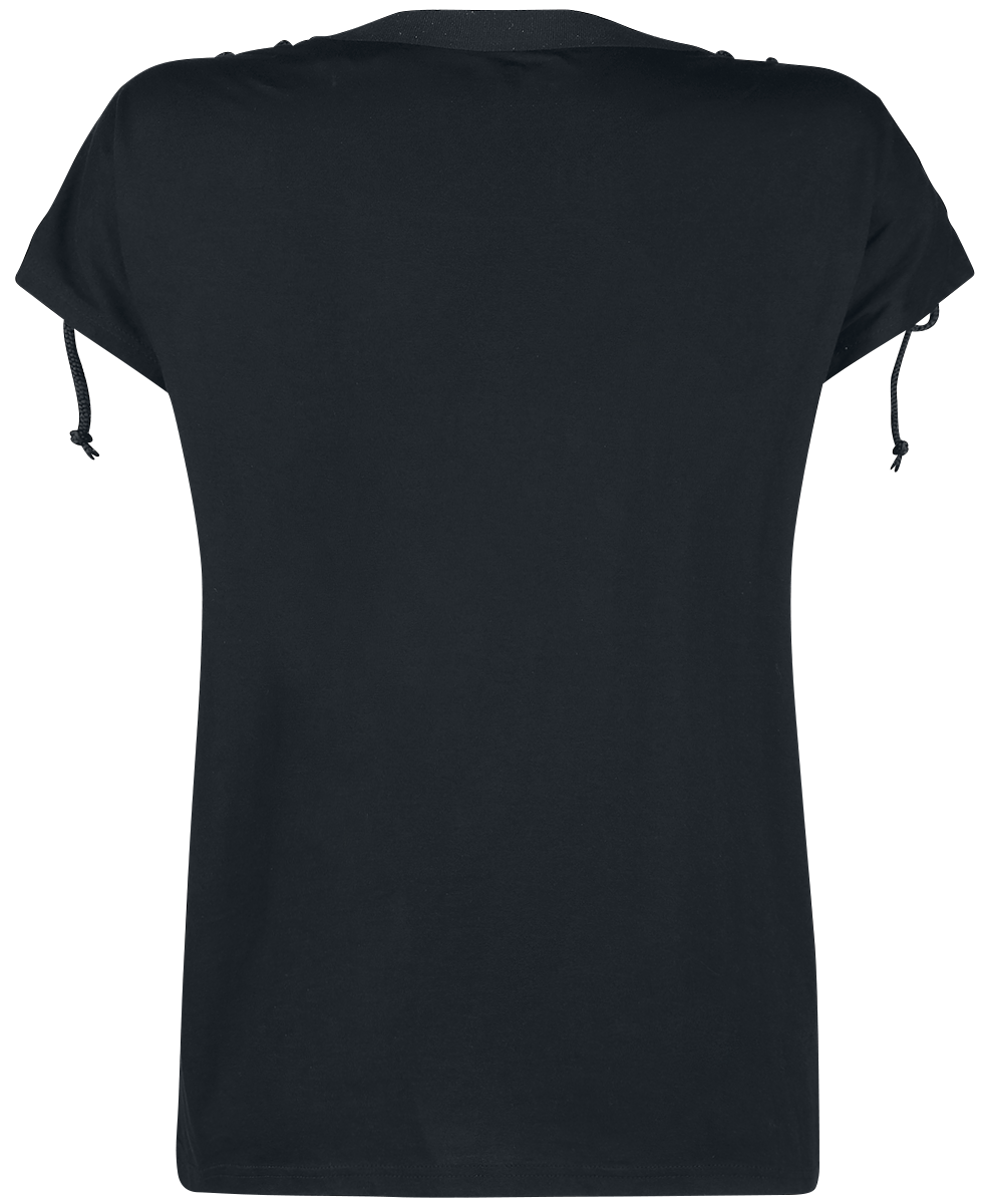 T-Shirt Manches courtes  de Gothicana by EMP - The Ties That Bind - S à 5XL - pour Femme - noir - Gothicana by EMP - View 2