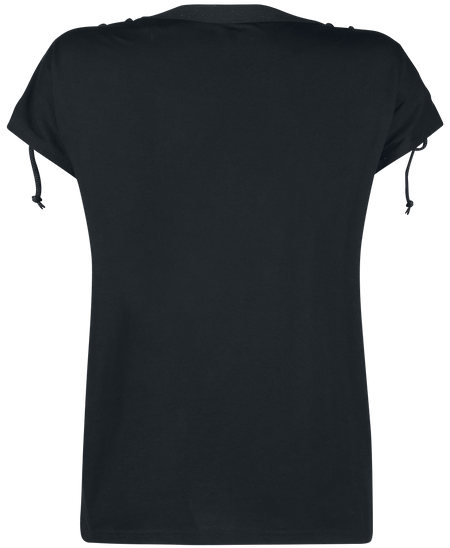 T-Shirt Manches courtes  de Gothicana by EMP - The Ties That Bind - S à 5XL - pour Femme - noir - Gothicana by EMP - View 2