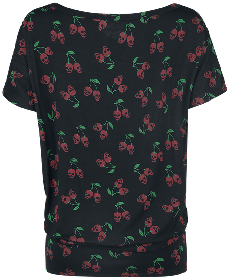 T-Shirt Manches courtes  de Rock Rebel by EMP - Can You Read My Mind - S à 5XL - pour Femme - noir - Rock Rebel by EMP - View 2