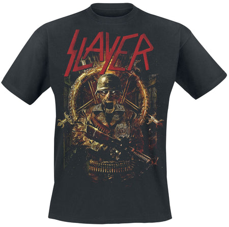 T-Shirt Manches courtes  de Slayer - Comic Book Cover - S à 4XL - pour Homme - noir - Slayer