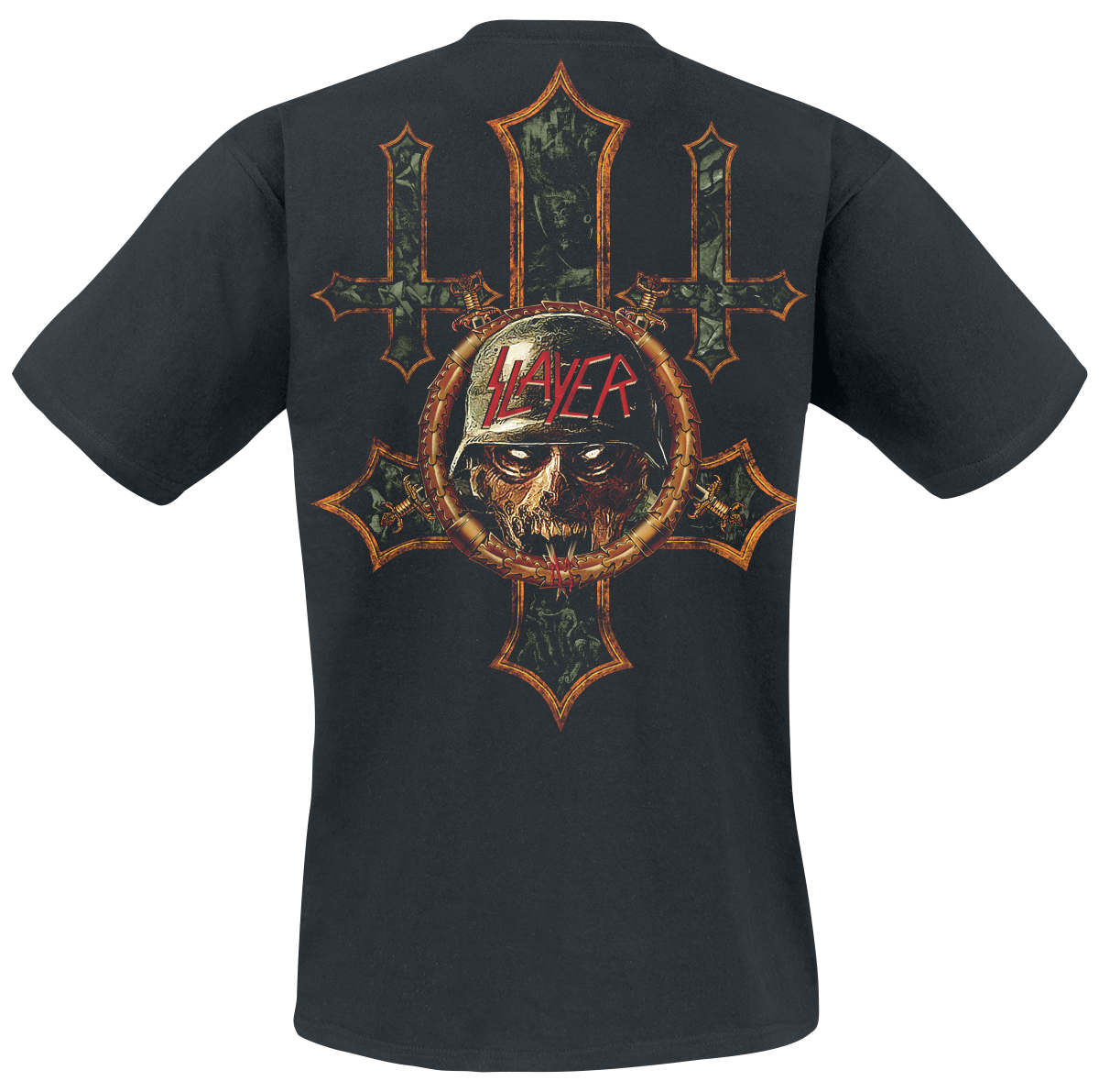 T-Shirt Manches courtes  de Slayer - Comic Book Cover - S à 4XL - pour Homme - noir - Slayer - View 2