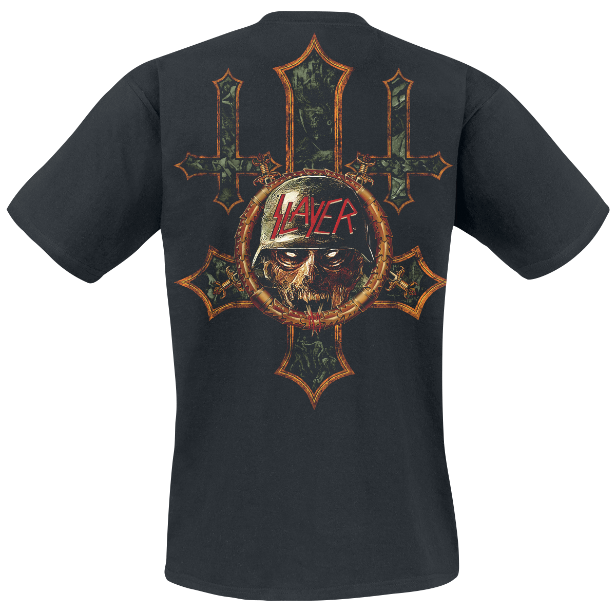 T-Shirt Manches courtes  de Slayer - Comic Book Cover - S à 5XL - pour Homme - noir - Slayer - View 2