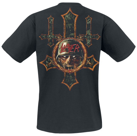 T-Shirt Manches courtes  de Slayer - Comic Book Cover - S à 5XL - pour Homme - noir - Slayer - View 2