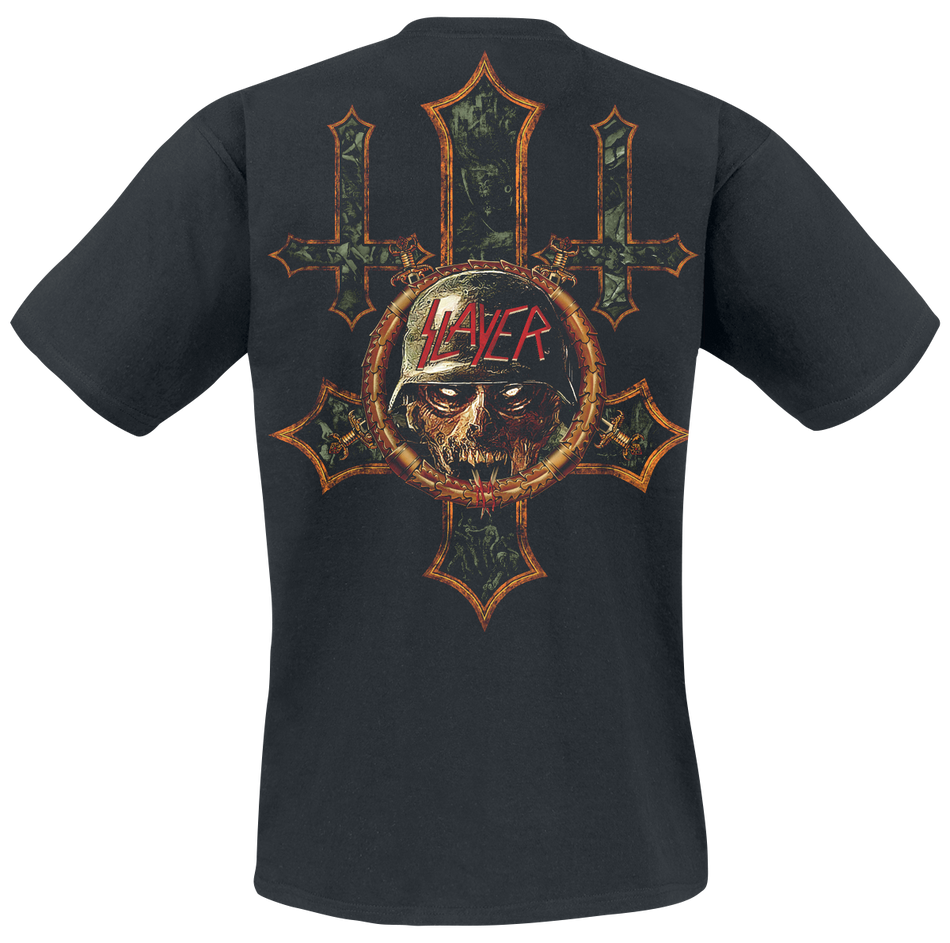 T-Shirt Manches courtes  de Slayer - Comic Book Cover - S à 5XL - pour Homme - noir - Slayer - View 2