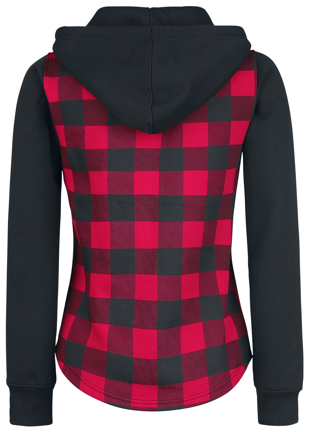 Sweat-shirt zippé à capuche  de RED by EMP - Stay Different - S à 5XL - pour Femme - noir/rouge - RED by EMP - View 2