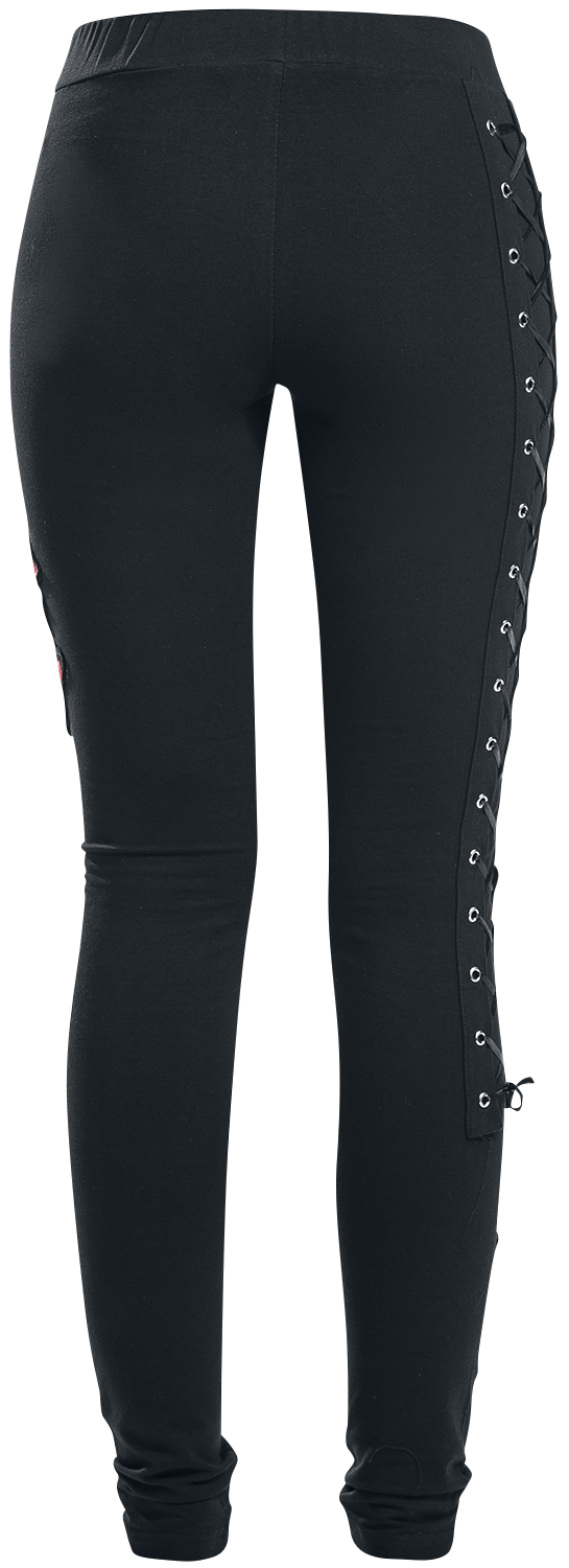 Legging  de Vixxsin - Legging Rose - S à XXL - pour Femme - noir - Vixxsin - View 2