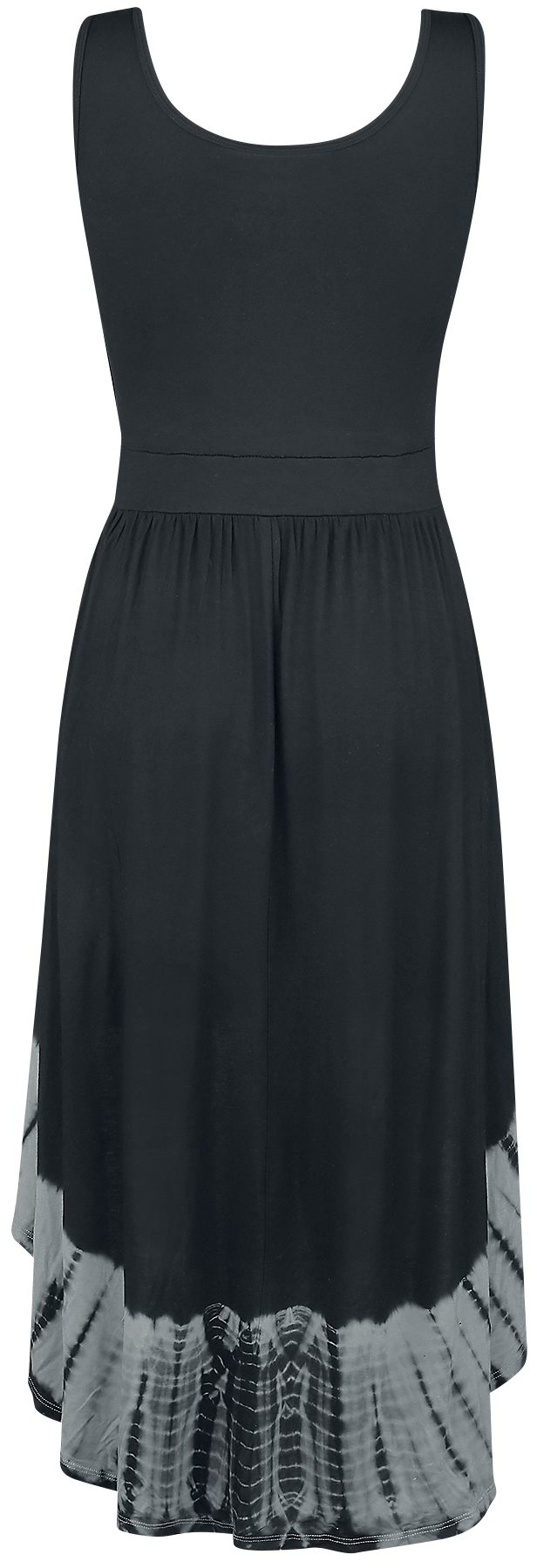 Robe mi-longue  de Rock Rebel by EMP - To Make A Long Story Short - S à XXL - pour Femme - noir/blanc - Rock Rebel by EMP - View 2