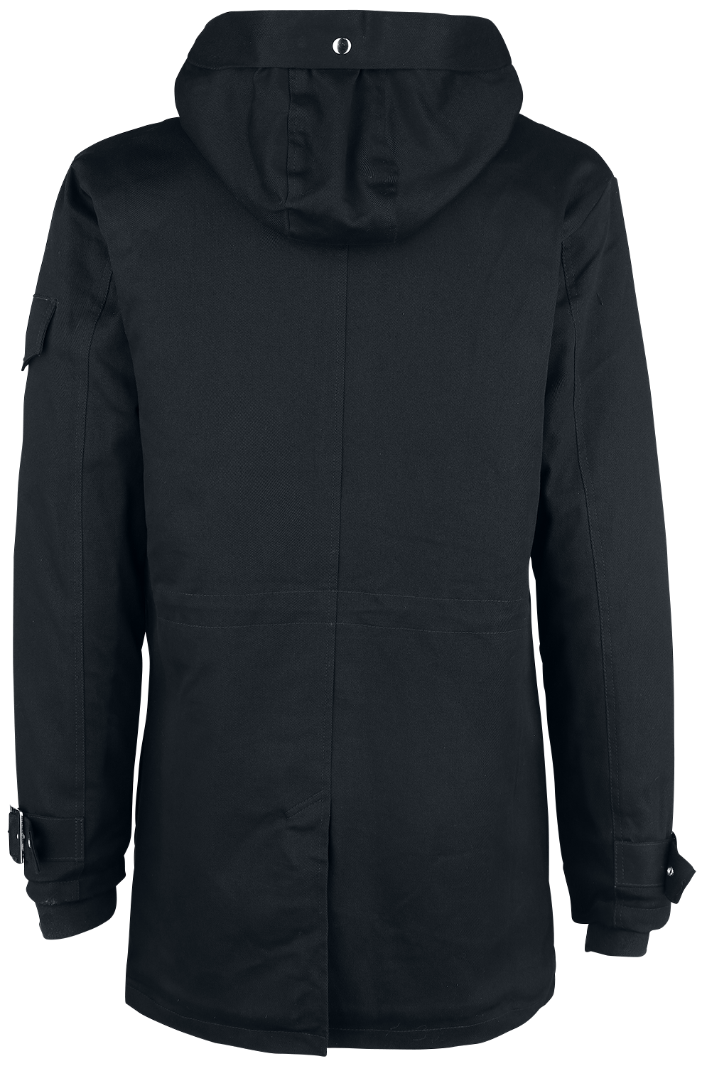 Parka Gothic de Poizen Industries - Parka Nash - S à XXL - pour Homme - noir - Poizen Industries - View 2