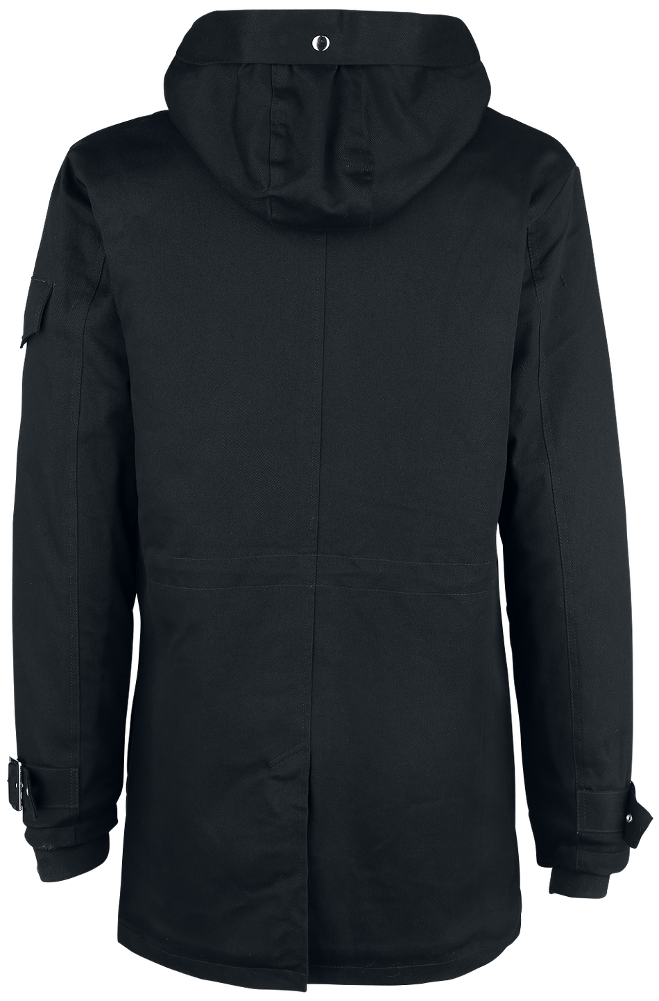 Parka Gothic de Poizen Industries - Parka Nash - S à XXL - pour Homme - noir - Poizen Industries - View 2
