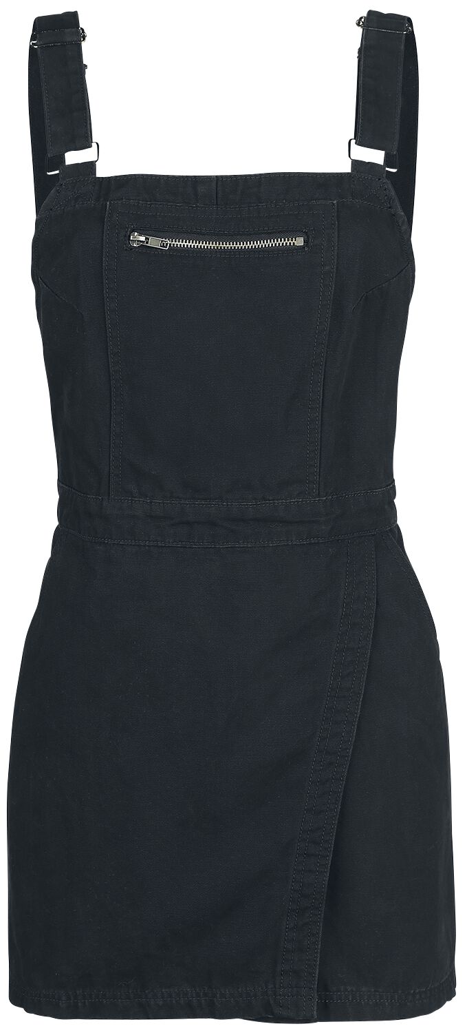 Robe courte  de Forplay - Robe Salopette Porte-Feuille - L à 5XL - pour Femme - noir - Forplay