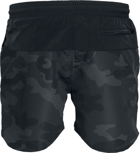 Short de bain  de Urban Classics - Short De Bain Block - S à 5XL - pour Homme - camouflage sombre/noir - Urban Classics - View 2
