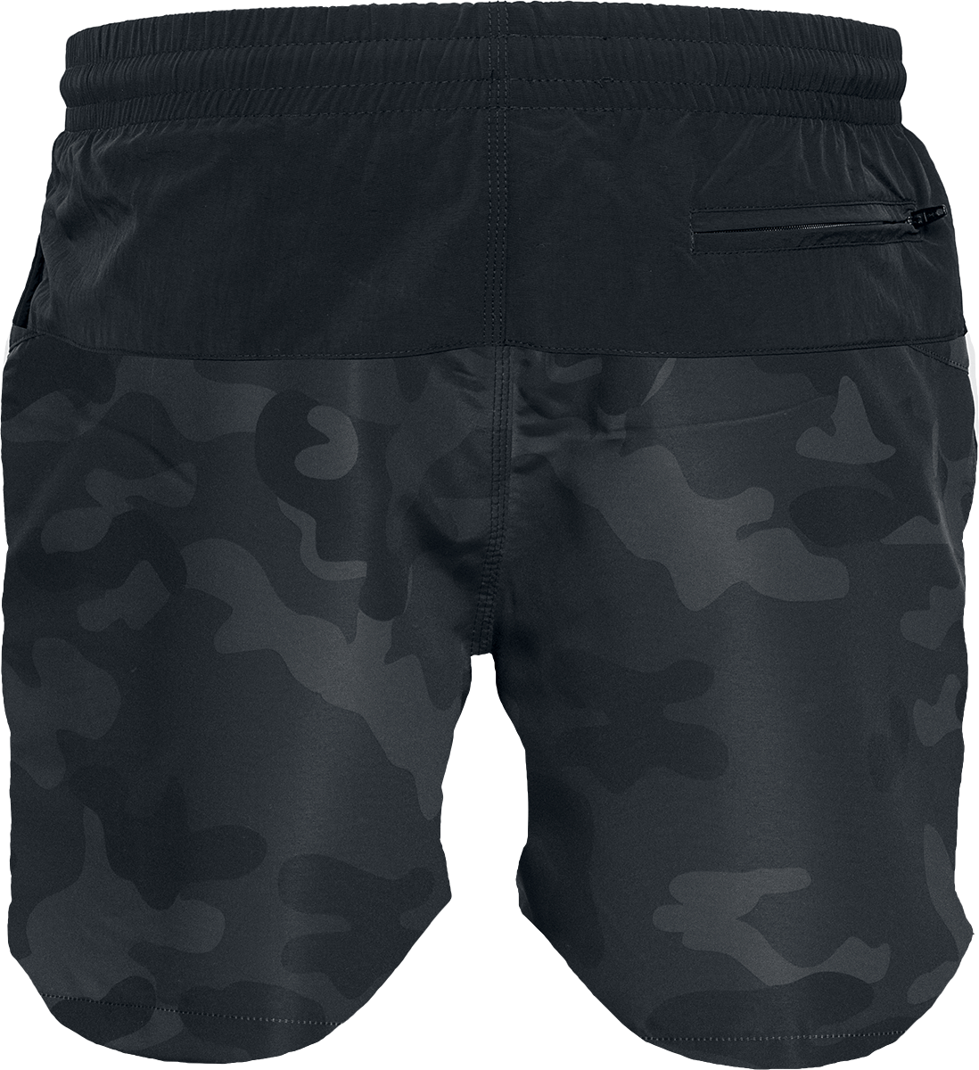 Short de bain  de Urban Classics - Short De Bain Block - S à 3XL - pour Homme - camouflage sombre/noir - Urban Classics - View 2