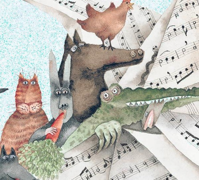 A tire d’aile 18 Chansons d'animaux - Front Cover