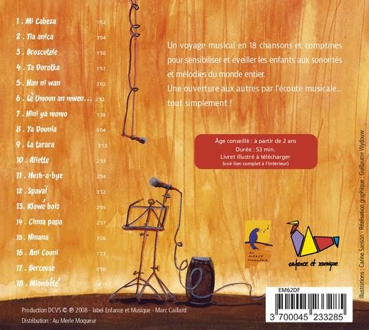 Chante le monde - Front Cover