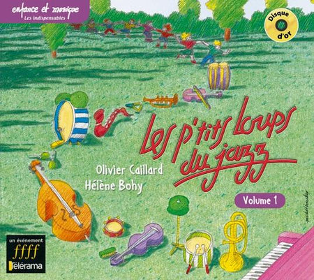 Les Ptits Loups du jazz - Volume 1 - Front Cover