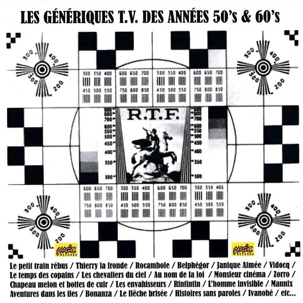 Les génériques TV des années 50 et 60 - Front Cover