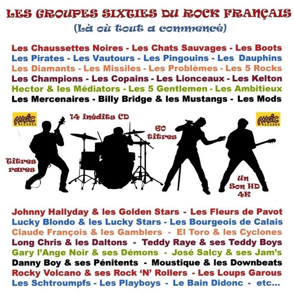 Les groupes sixties du rock français / Là où tout a commencé - Front Cover