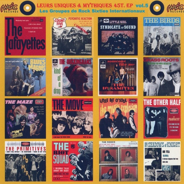 Le groupes de rock internationaux, Volume 5 / Leurs uniques 45 tours - Front Cover