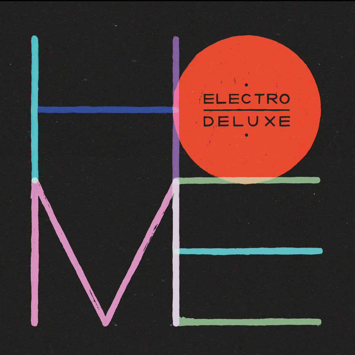 ELECTRO DELUXE "HOME" LP - Front Cover